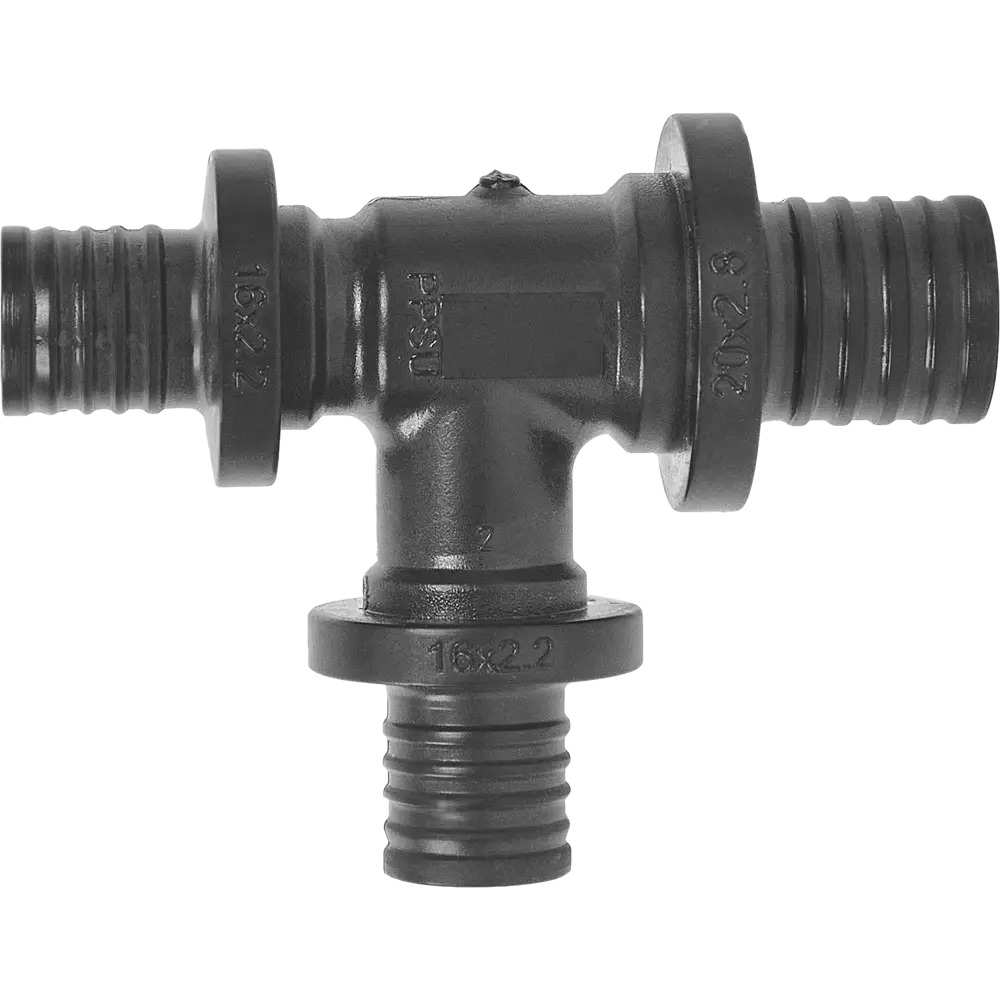 Тройник переходной PRO AQUA PPSU 20×16×16 мм для систем водоснабжения 85231847 STLM-0060191 - Вид №1