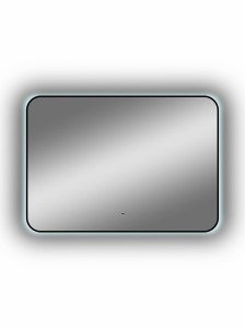 90692226 Зеркало для ванной RF4004BV с подсветкой 100х70см Black View STLM-0340711 REFLECTION