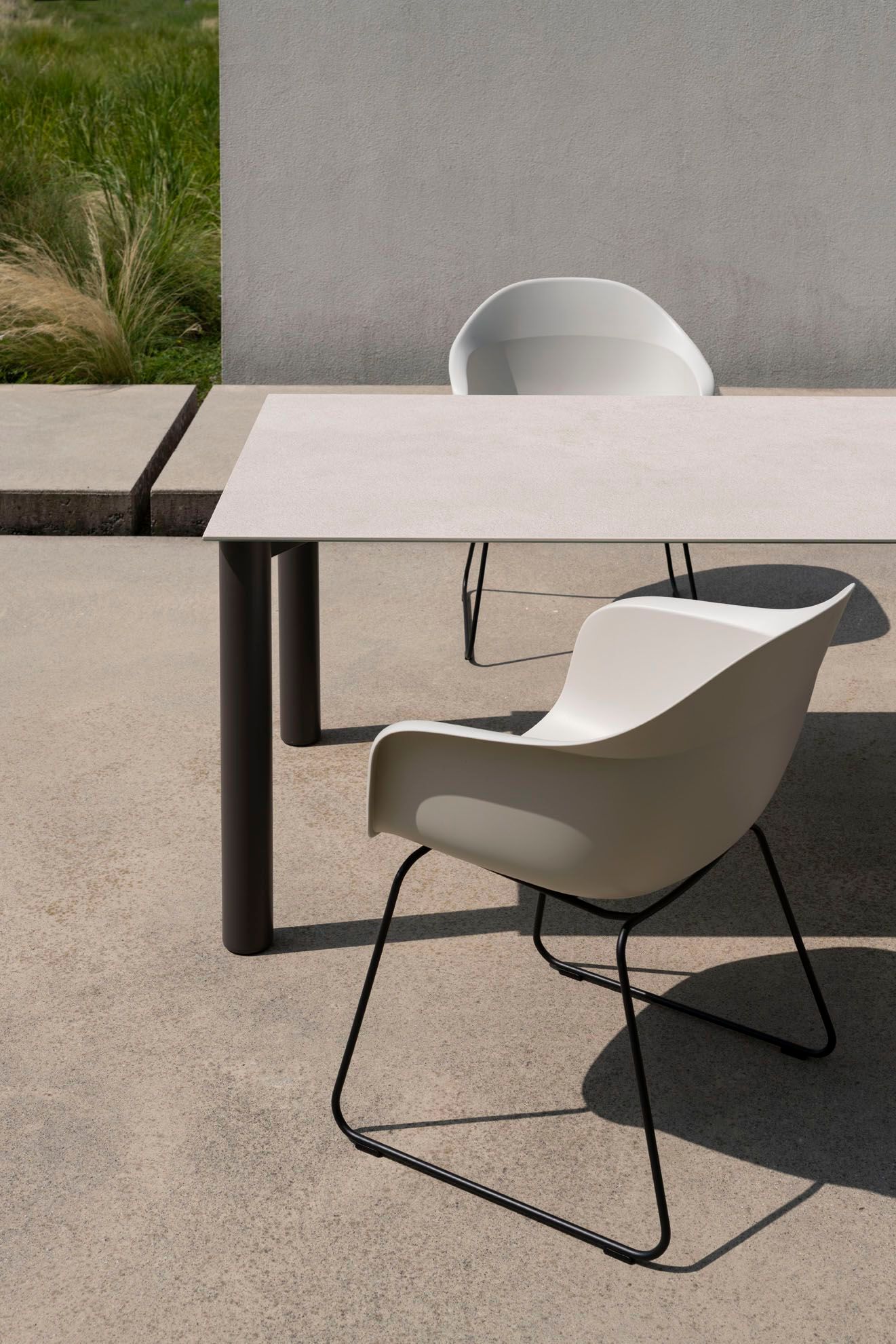 Квадратный мраморный стол Kristalia Bodoni ARCH-00110620 - Вид №3