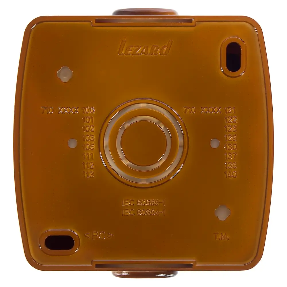 Розетка накладная Lezard Nata с заземлением, цвет сосна STLM-2169044 - Вид №2