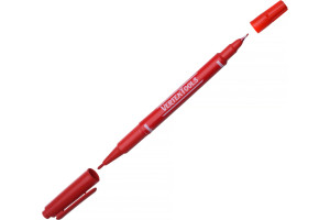 18267103 Строительный маркер красный, двухсторонний 3110-02 vertextools