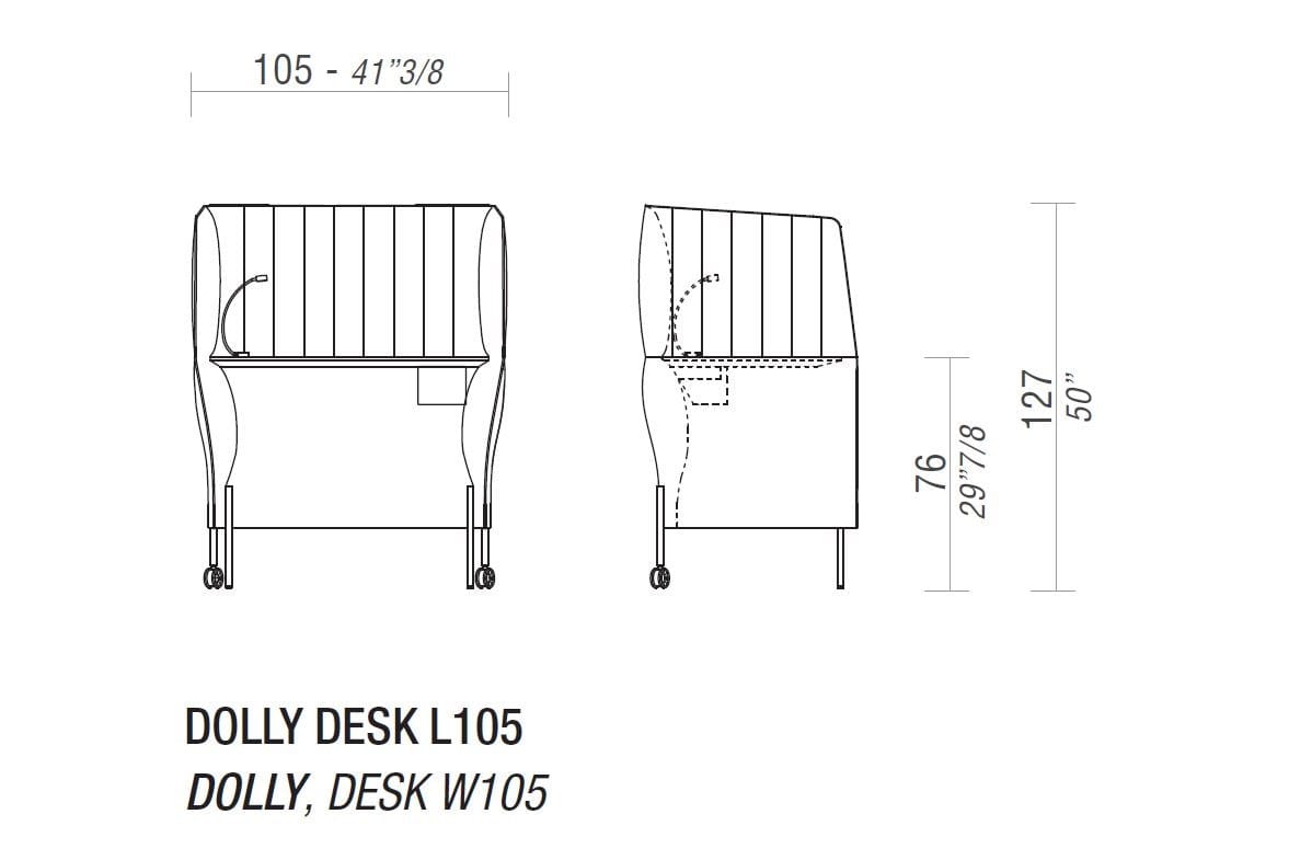 Тканевое кресло с высокой спинкой ESTEL GROUP Dolly ARCH-00064306 - Вид №9