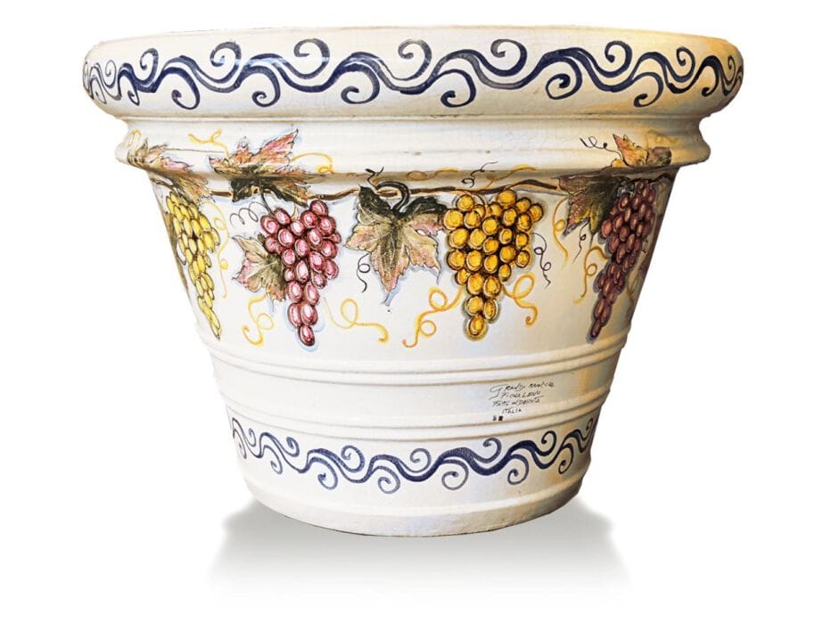 Украшенный терракотовый лимоньер Grandi Maioliche Ficola ARCH-00010124 - Вид №1