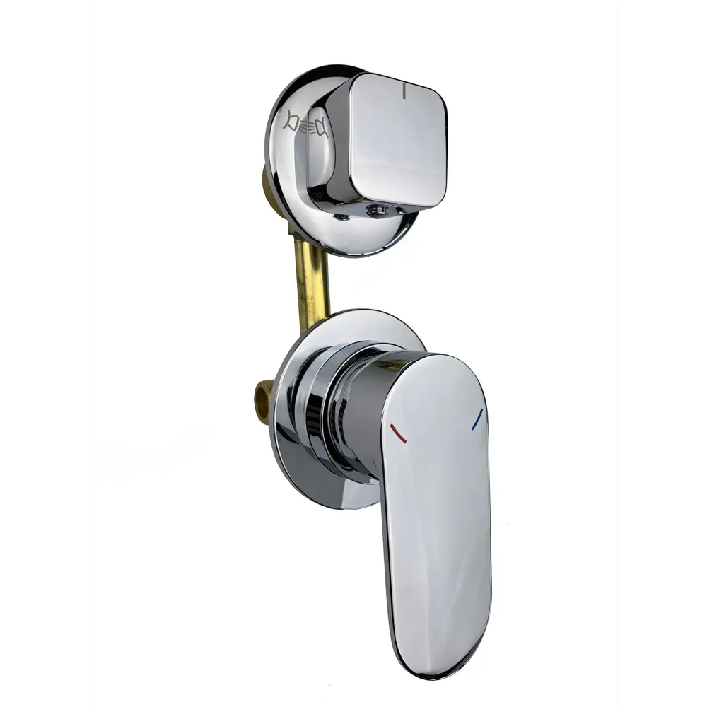 Смеситель для душа Domani-Spa Simple однорычажный цвет хром STLM-2209742 - Вид №1