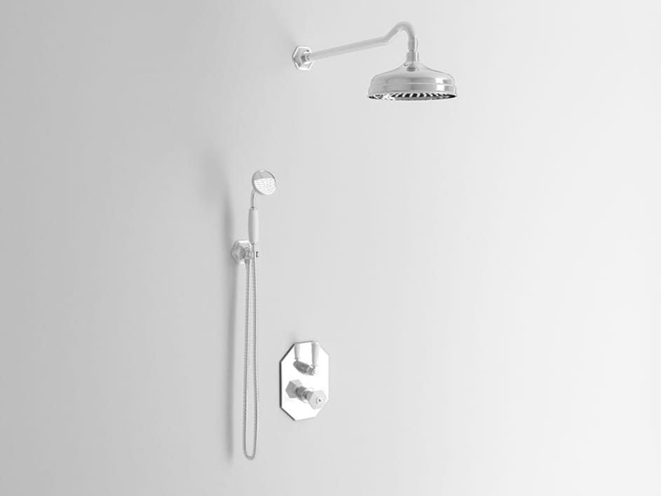 Набор для душа с 4 отверстиями Park Avenue Белый ARCH-00092599 - Вид №1