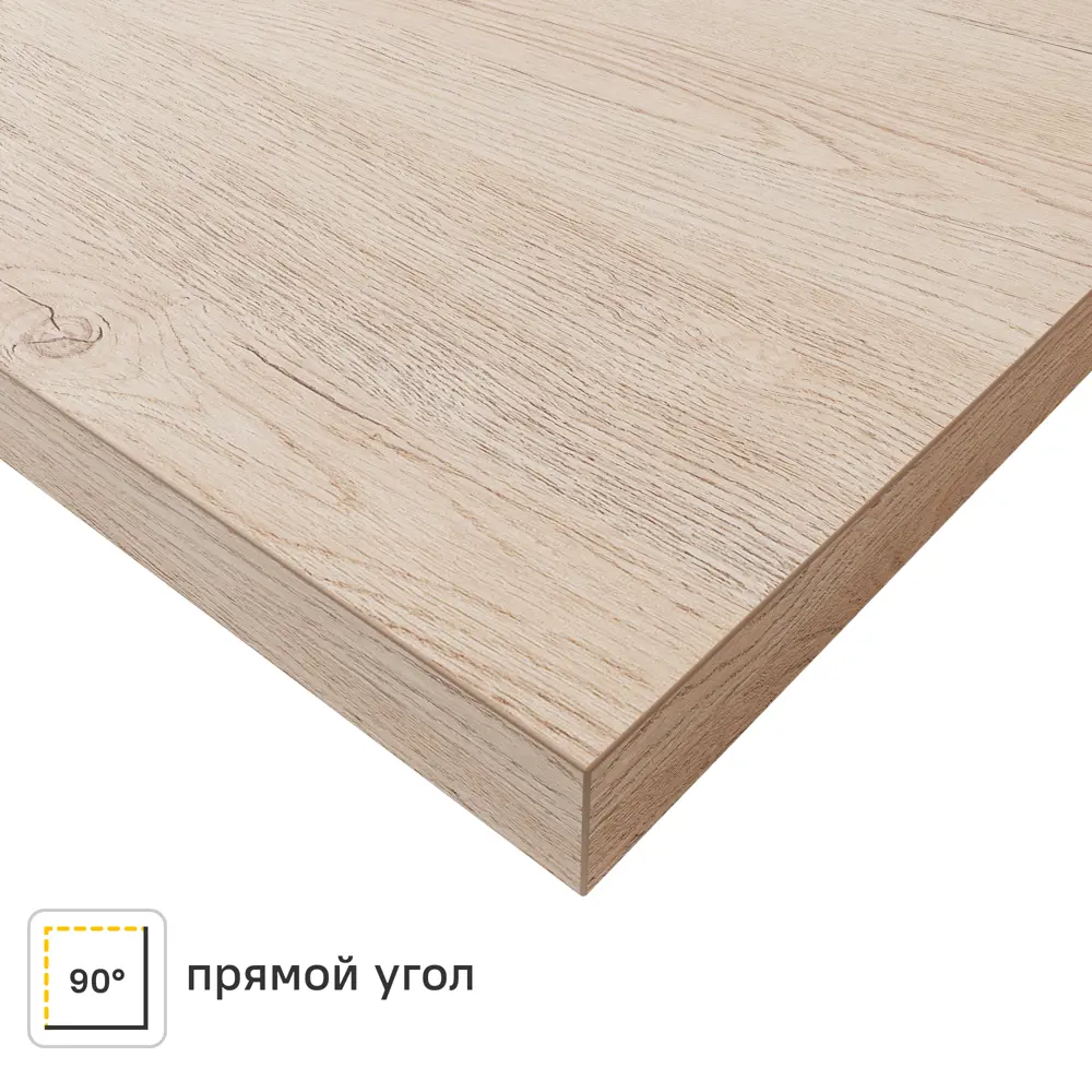Столешница KONSENSA Дуб Мадуро 60x240x3.8 см ДСП цвет коричневый ДСП Прямой угол STLM-2194891