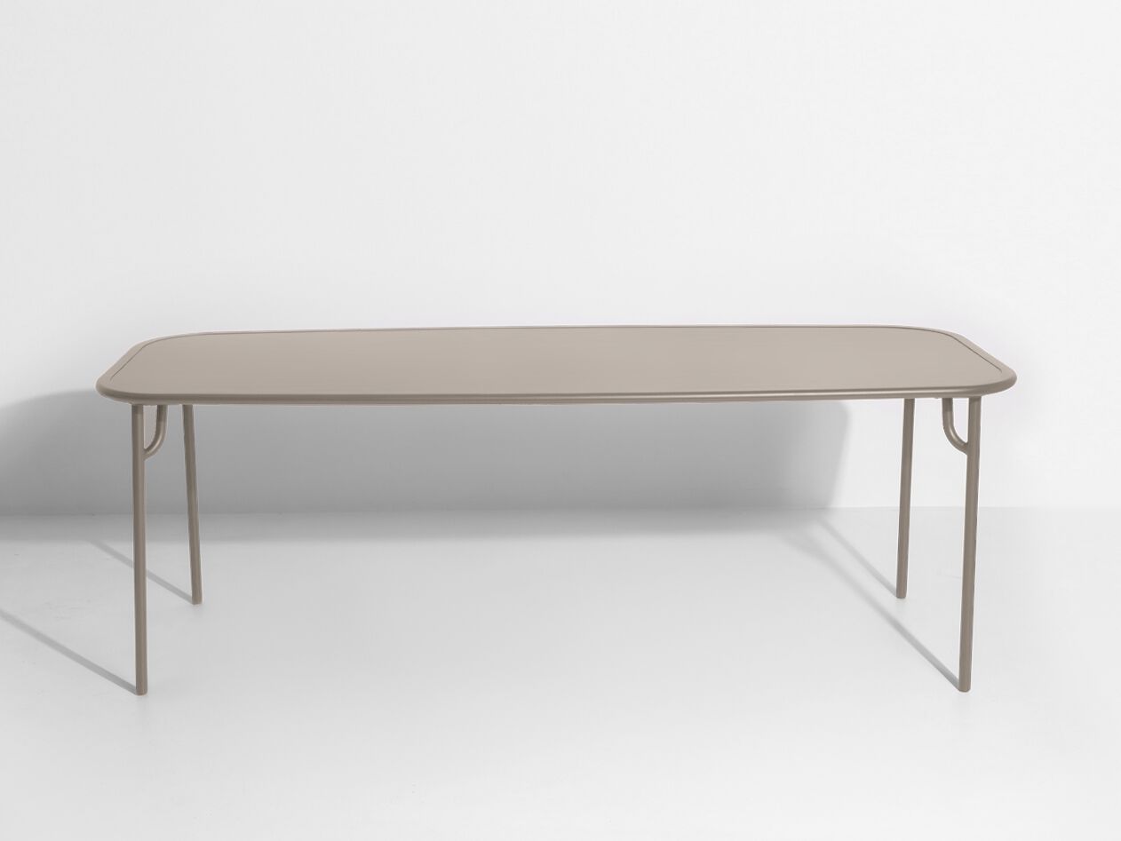 Алюминиевый прямоугольный садовый стол с порошковым покрытием Petite Friture выходные ARCH-00066001 - Вид №10