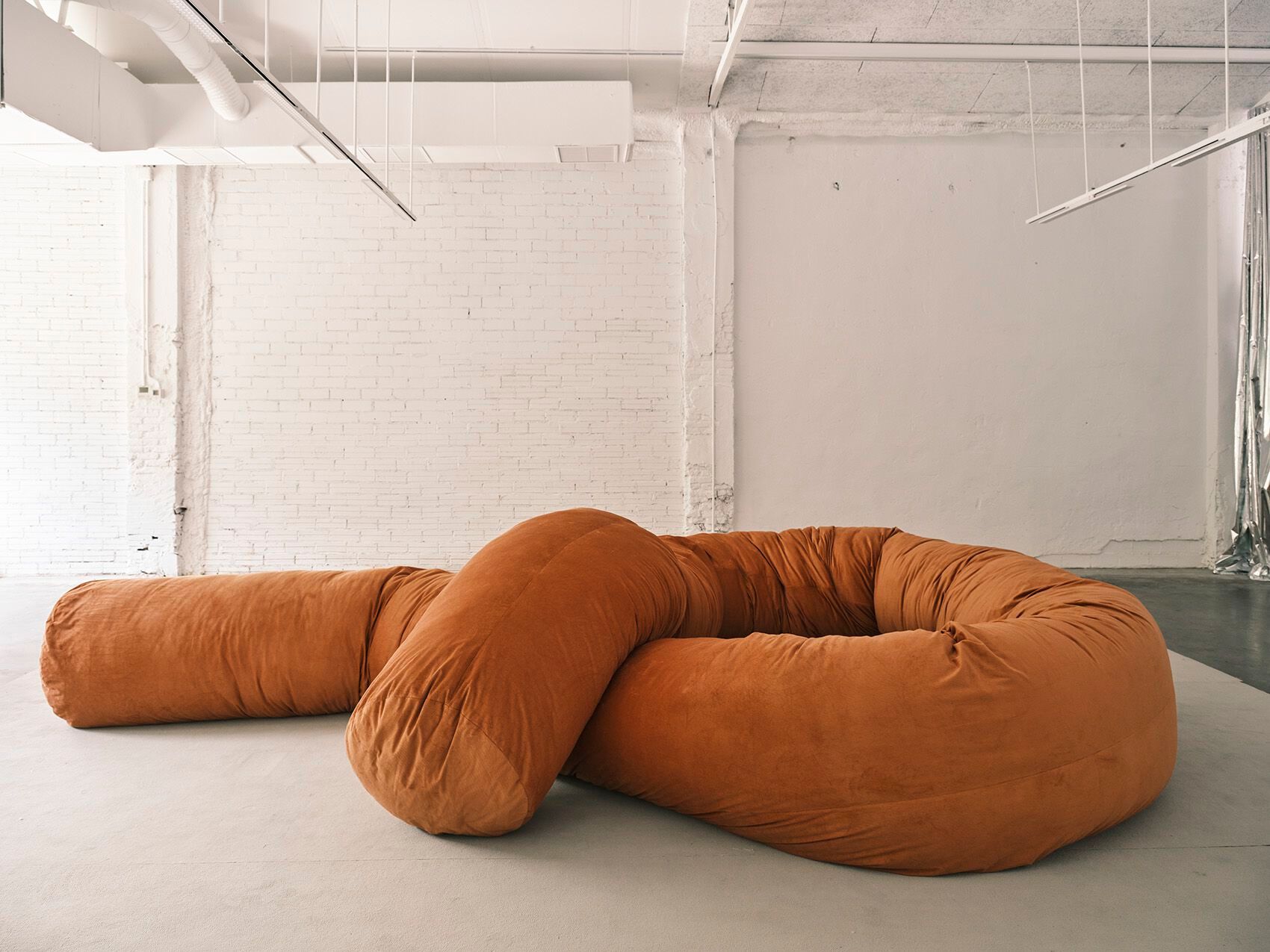 Трансформируемый диван из полиэфирного волокна BD Barcelona SAUSAGE ARCH-00022982 - Вид №61