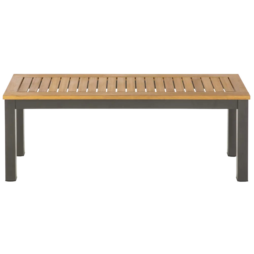 Скамейка балконная Naterial Oris 130/45 43x38x118 см алюминий цвет эвкалипт STLM-2212089 - Вид №1