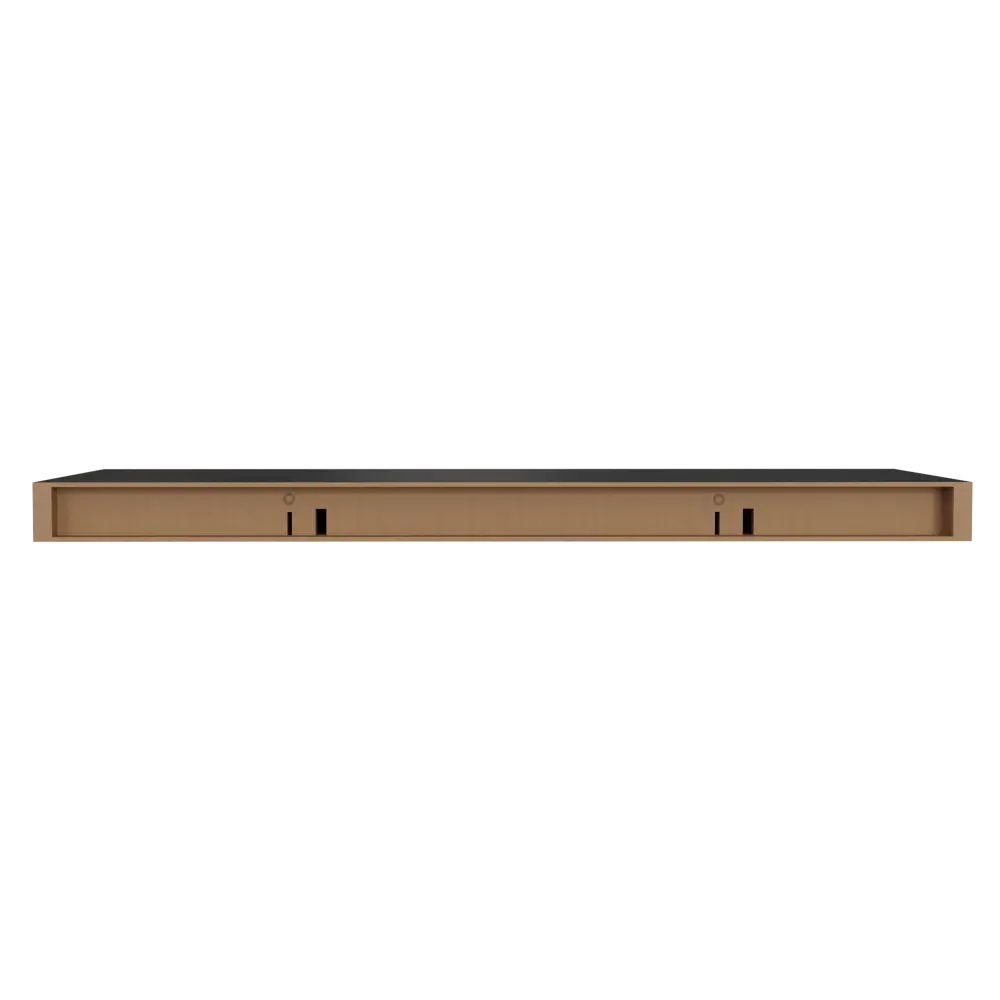 Полка настенная Spaceo Paris 60x23.5 см МДФ цвет чёрный STLM-2176503 - Вид №4