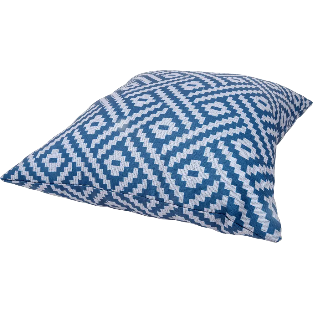 Подушка декоративная «Геометрия» 40х40 см цвет синий SEASONS STLM-2072190 - Вид №1