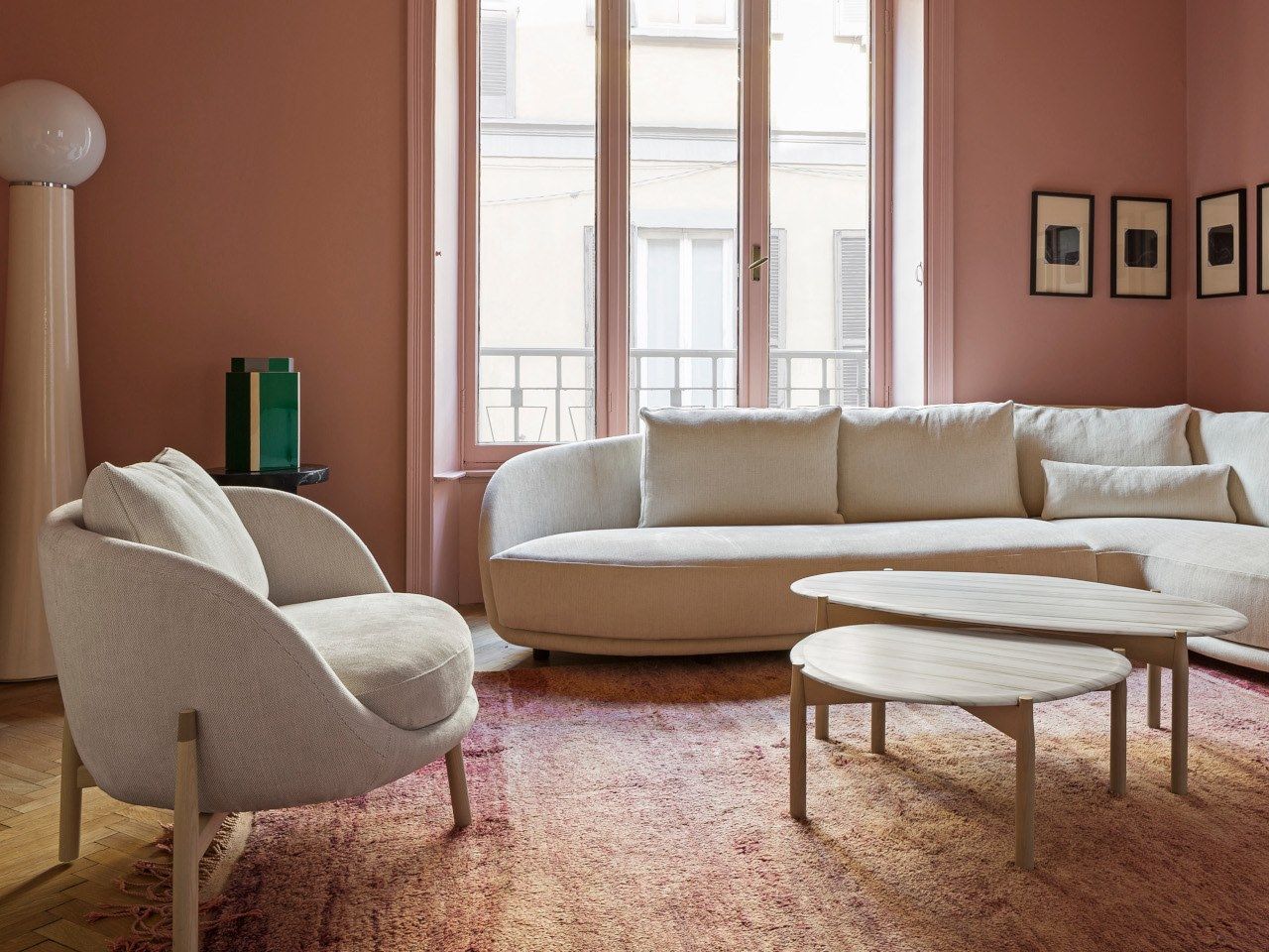 Тканевое кресло с подлокотниками Linteloo Heath ARCH-00130097 - Вид №14