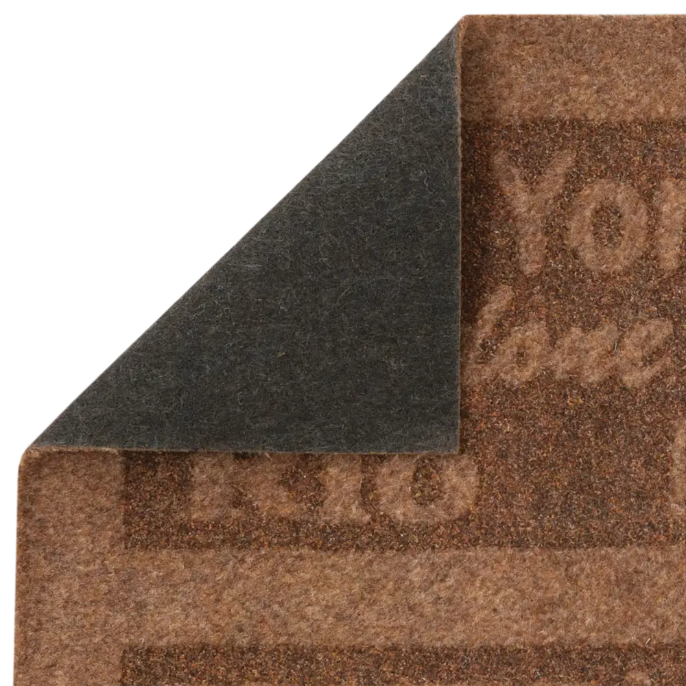 Коврик грязезащитный полипропилен/латекс 45x68 см цвет бежевый CTIM STLM-2080991 - Вид №3