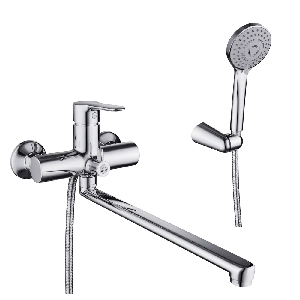 Sensea Nory — универсальный смеситель для ванны с длинным поворотным изливом 14251257 STLM-0004627 - Вид №3