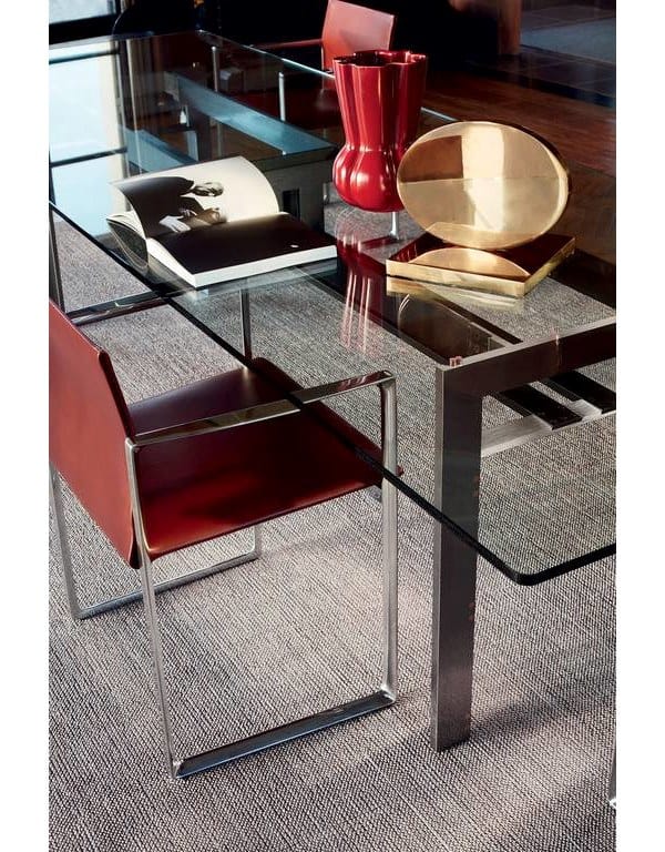 Прямоугольный стол из металла и стекла CASSINA дож ARCH-00080481 - Вид №6