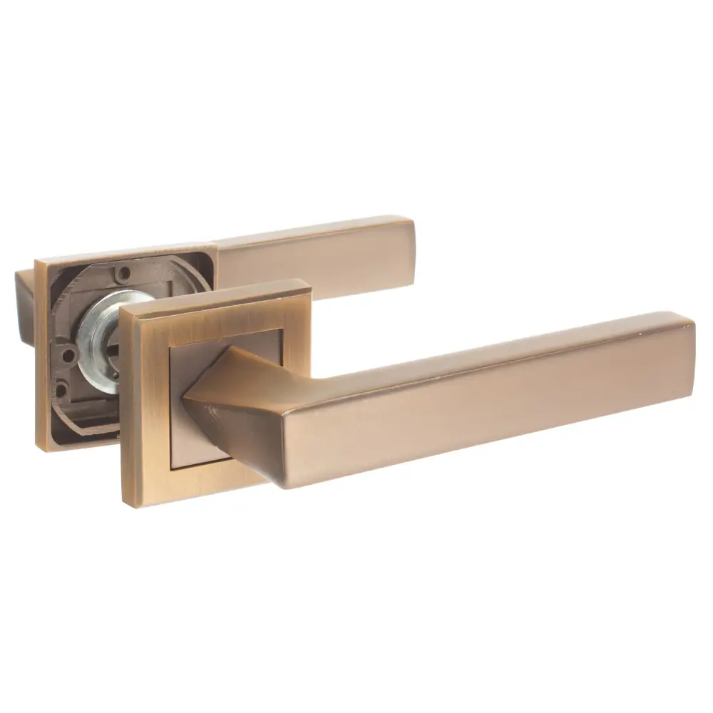 Ручки дверные на розетке EDS-Q306, цвет кофе EDSON STLM-2064383