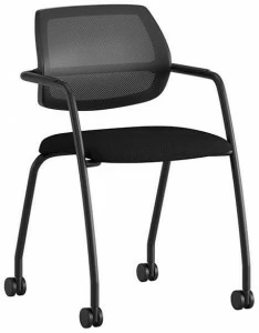 Ersa Офисное кресло из ткани на колесиках и металлической конструкции Alegria