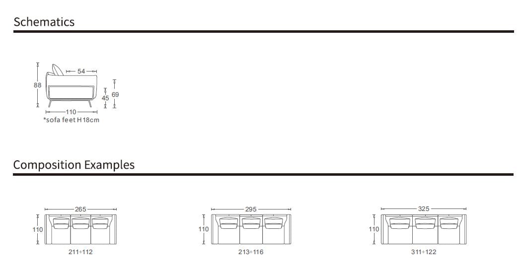 3-местный кожаный диван CAMPO DE' FIORI AURORA ARCH-00027555 - Вид №11