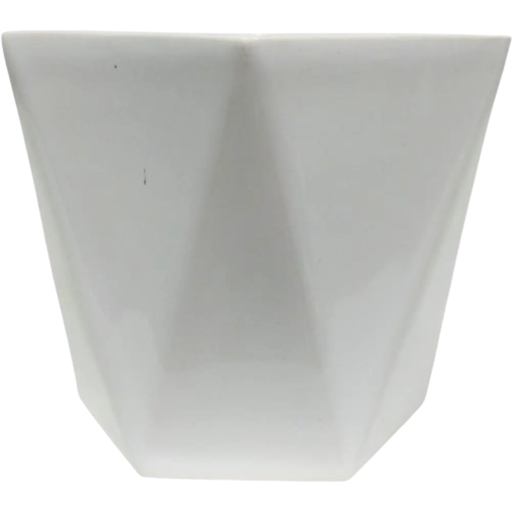 Кактусник 9x10x9 см v0.49 л керамика белый 83104753 STLM-2098383 Santreyd - Вид №3