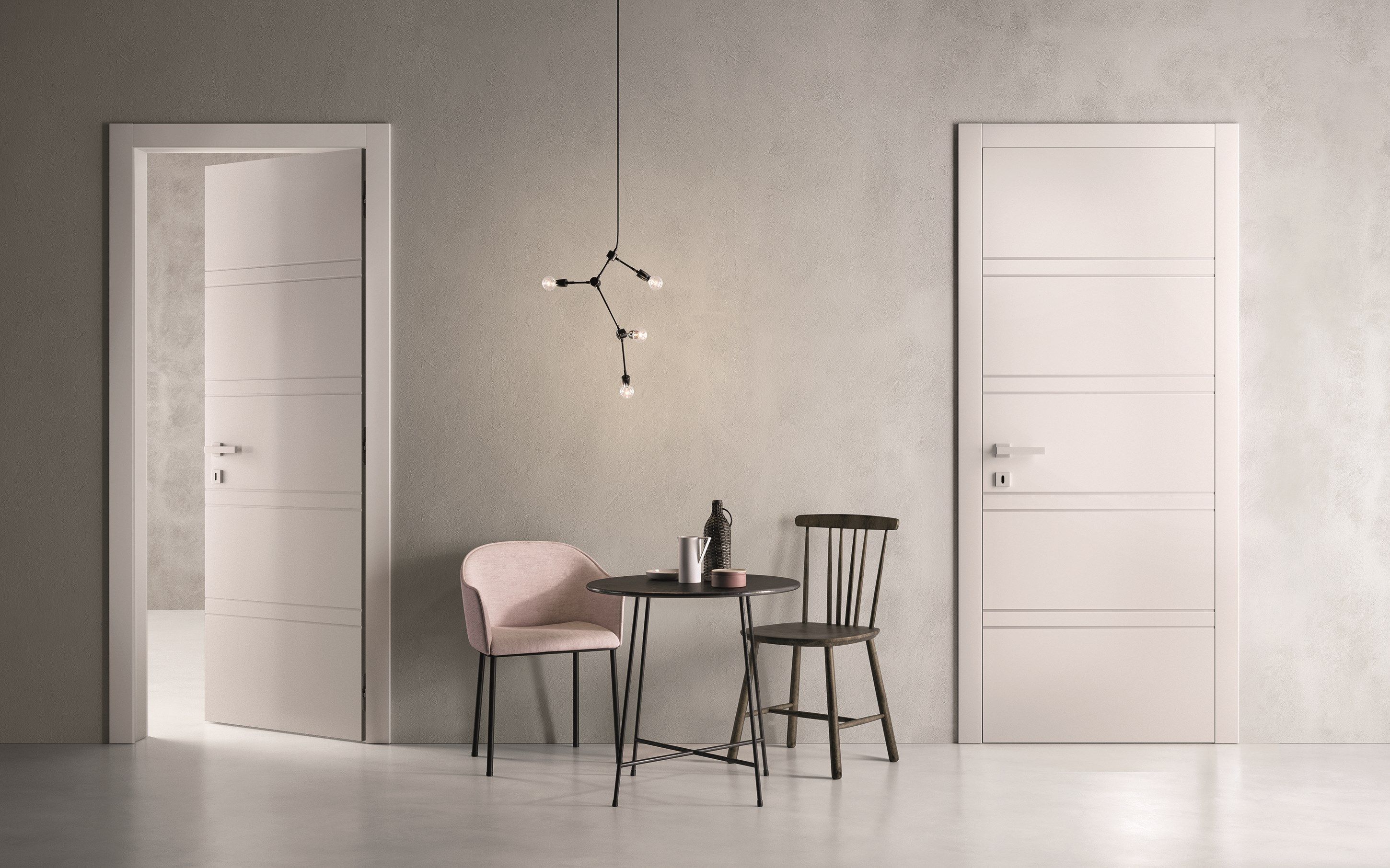 Классический стиль пантограф лаковая распашная дверь GAROFOLI Miraquadra ARCH-00093586 - Вид №8