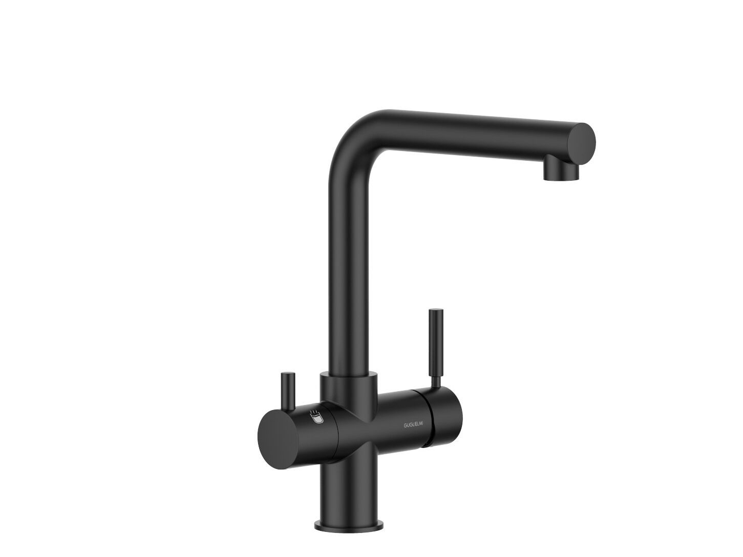 Однорычажный смеситель для кухни с поворотным изливом GUGLIELMI RUBINETTERIE чистый ARCH-00022530 - Вид №3