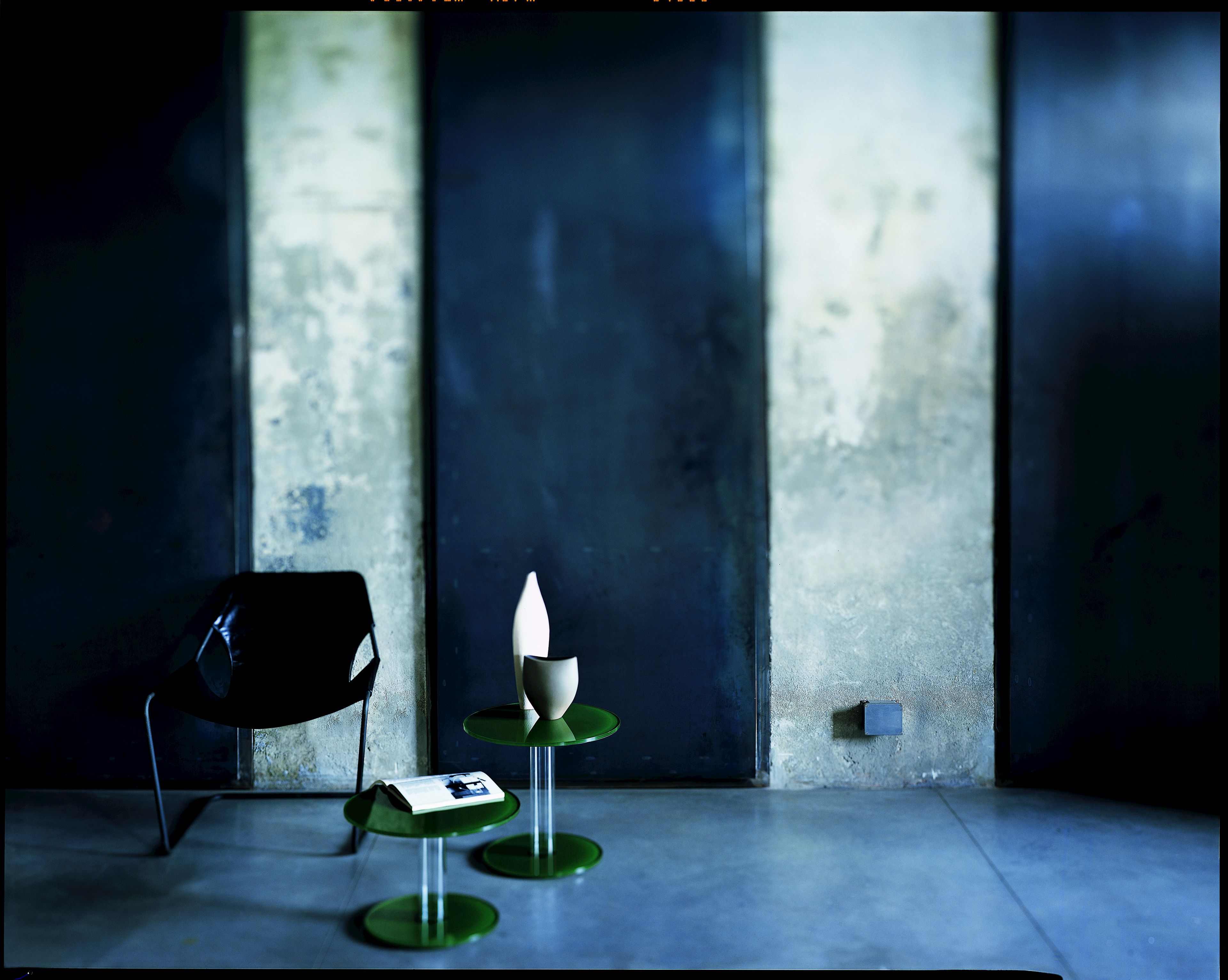 Круглый Хрустальный журнальный столик Glas Italia Hub ARCH-00109248 - Вид №2