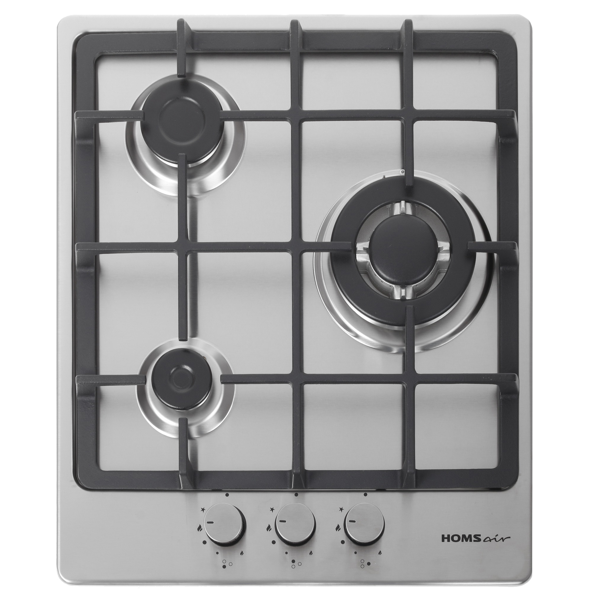 8160037 Газовая варочная поверхность HOMSair HGS433TGCS STDN-0115445