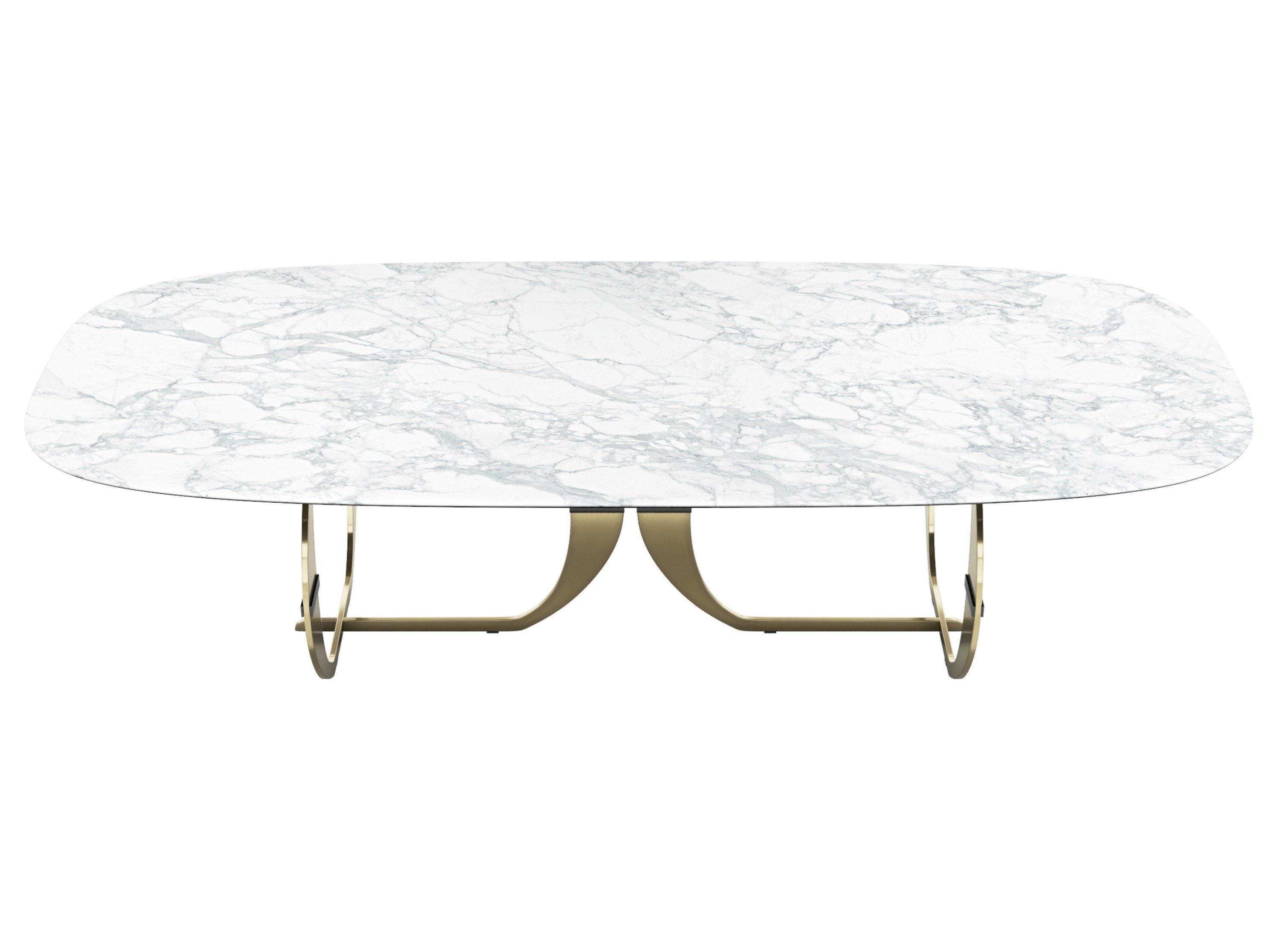 Овальный мраморный обеденный стол Capital Collection CONVIVIO ARCH-00153379 - Вид №5