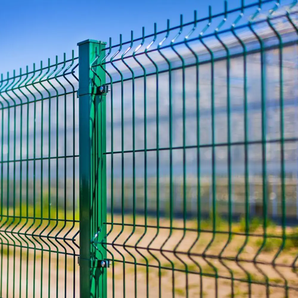 3D панель для забора Grand Line Fine 2.5x.73 м полиэстр RAL 6005 зелёный STLM-2070764 - Вид №4