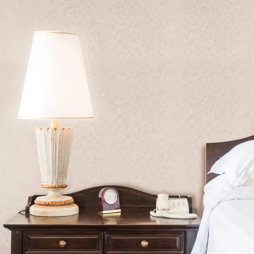 БЕЛОРУССКИЕ ОБОИ Сатин 2139-61 - флизелиновые обои бежевые для гостиной и спальни 88887739 STLM-1119736 - Вид №4