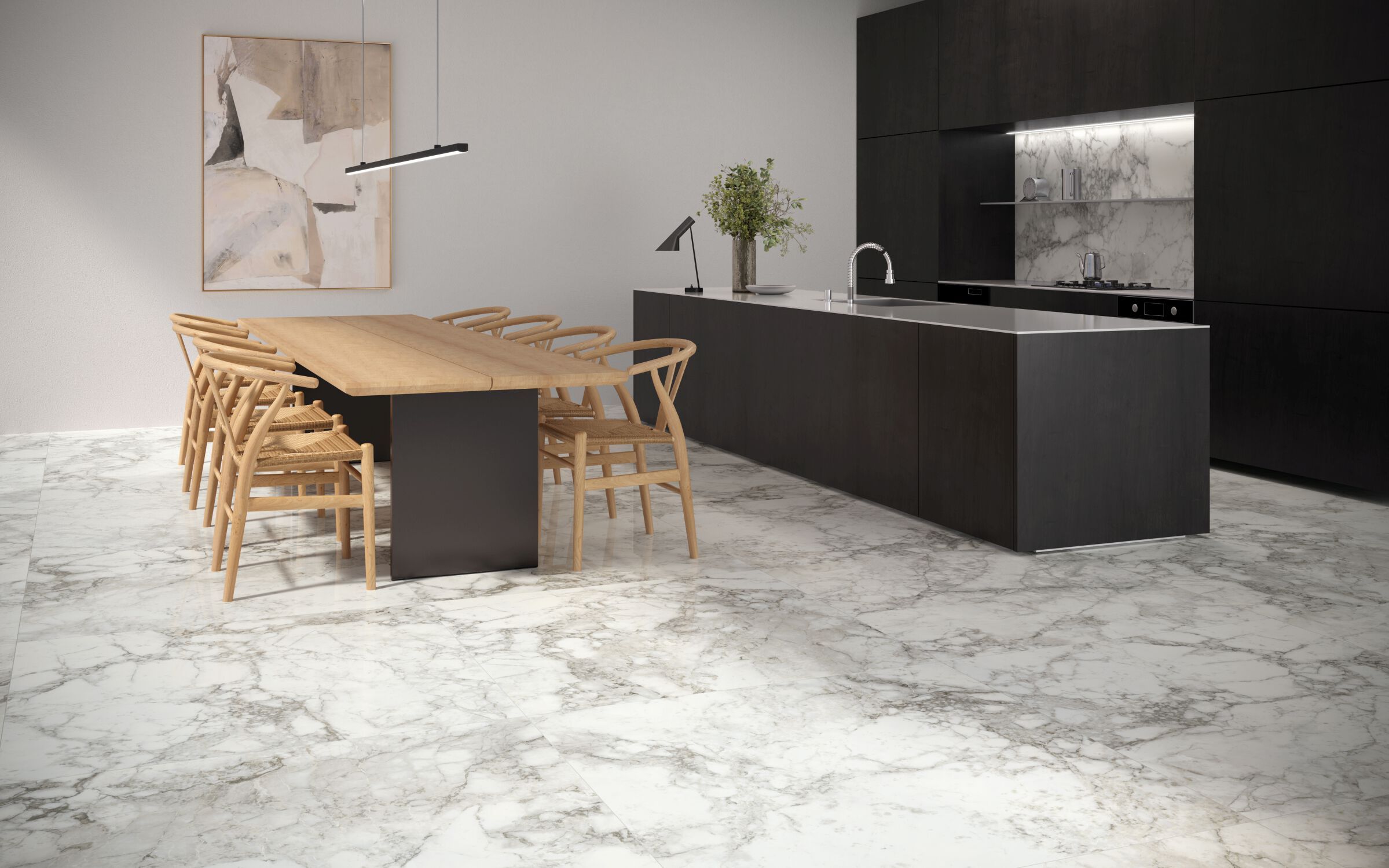 Пол / керамогранит с мраморным эффектом Supergres Purity of Marble ARCH-00056474 - Вид №15