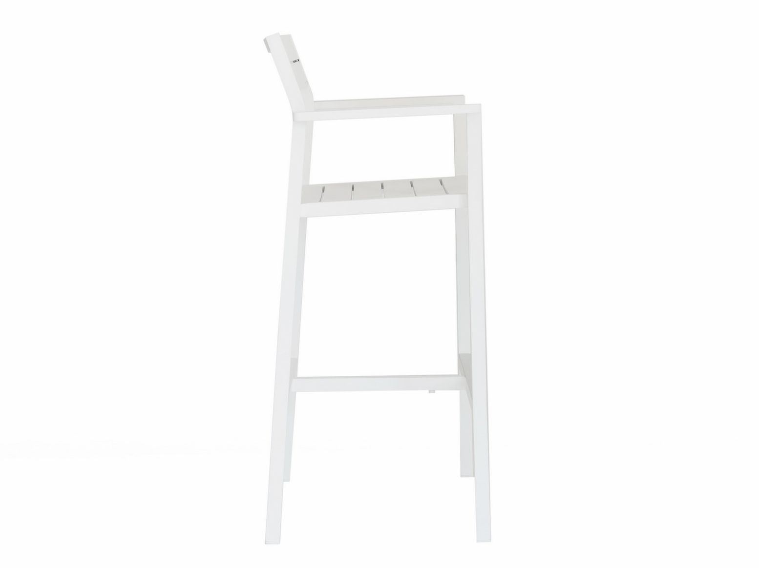 Высокий алюминиевый стул с порошковым покрытием со спинкой Case Eos ARCH-00077614 - Вид №14