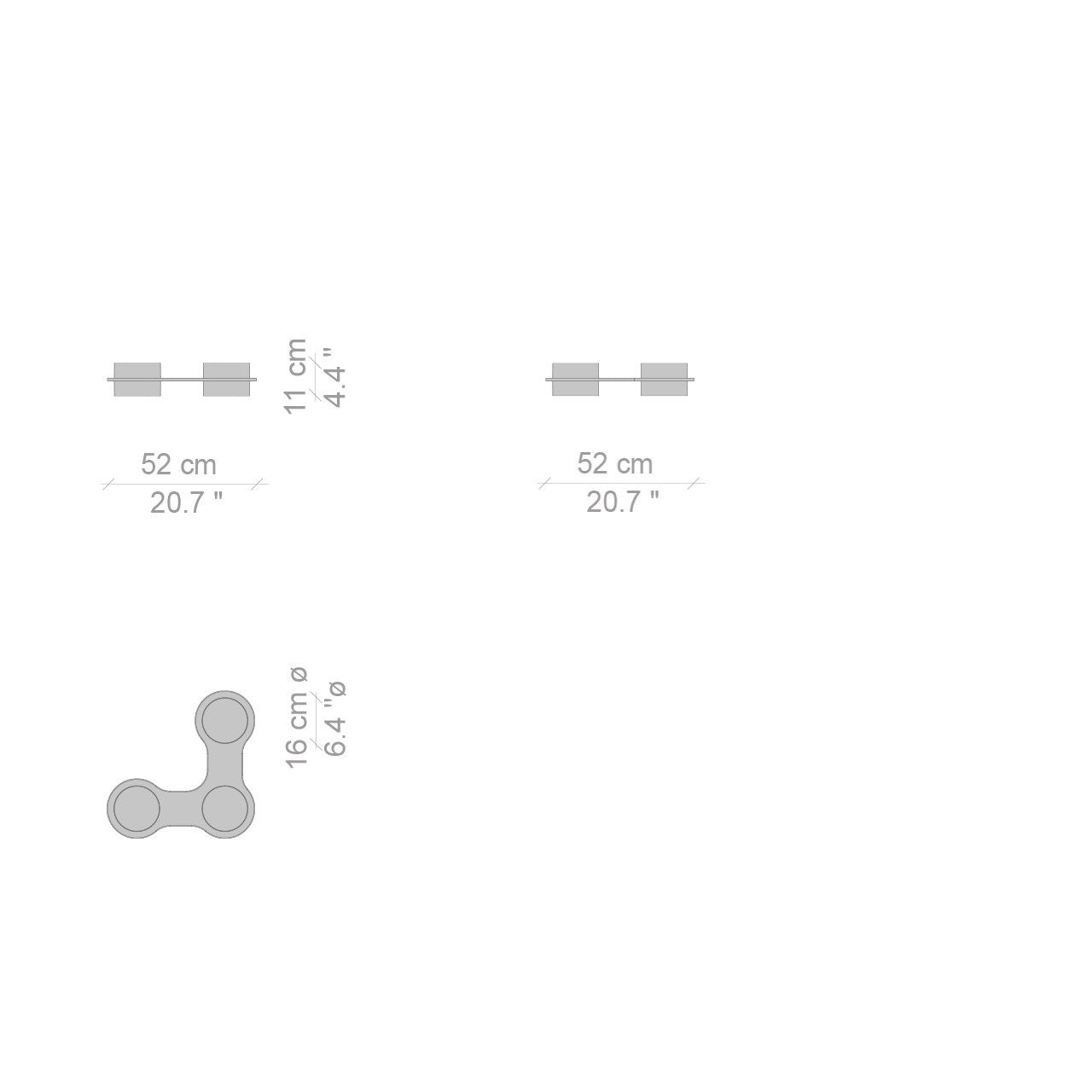 Журнальный столик из полиуретана CASSINA MODULAR IMAGINATION ARCH-00084361 - Вид №16