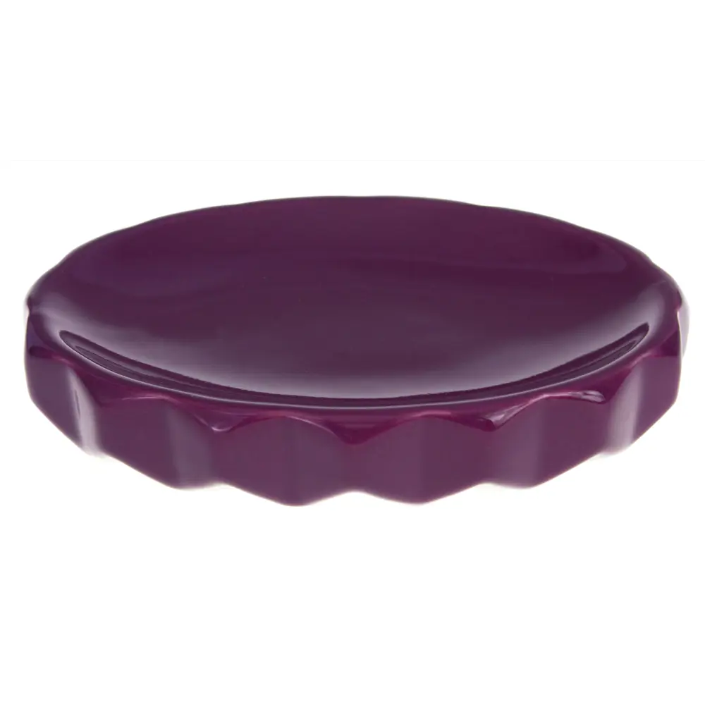 Мыльница Purple керамика цвет фиолетовый PROFFI HOME STLM-2109493
