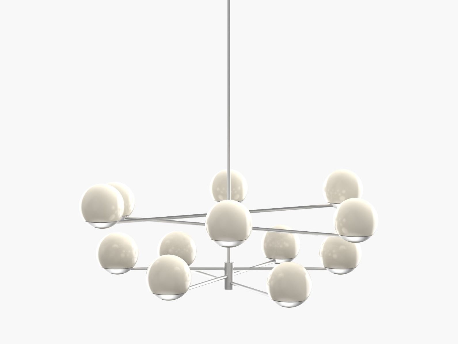 Светодиодный потолочный светильник ручной работы Cameron Design House Мяч и обруч ARCH-00063114 - Вид №12