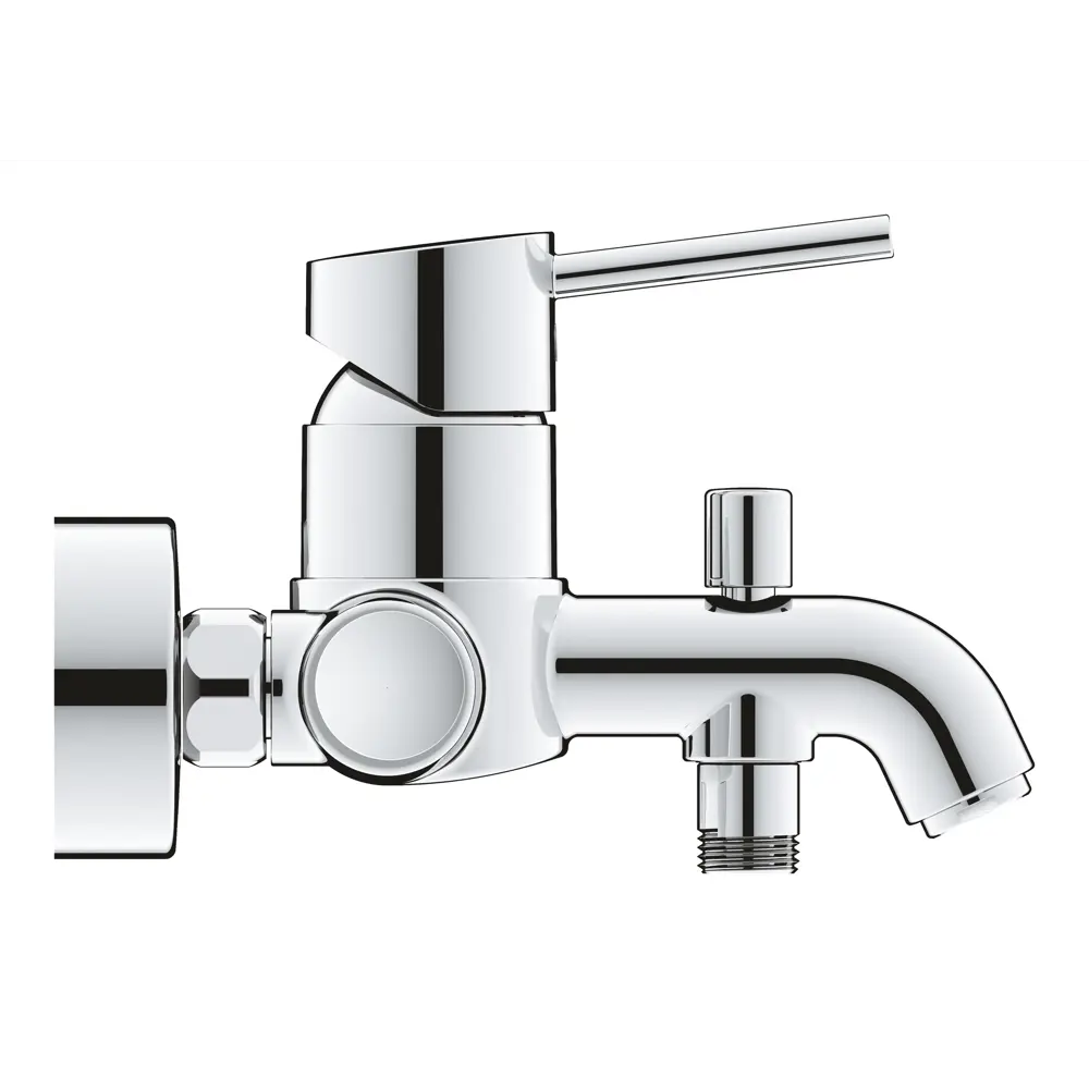 Смеситель для ванны Grohe Clova Classic однорычажный цвет хром STLM-2046981 - Вид №3