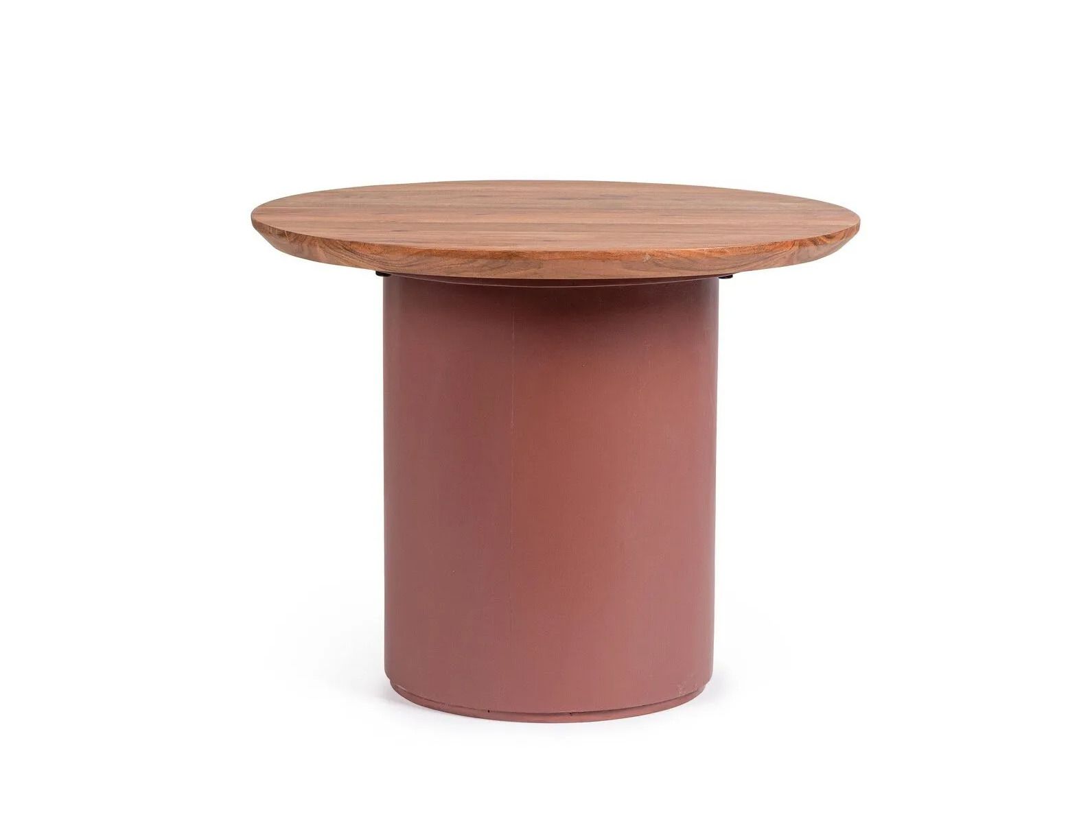 Круглый стальной журнальный столик с порошковым покрытием BIZZOTTO OJAS ARCH-00146509