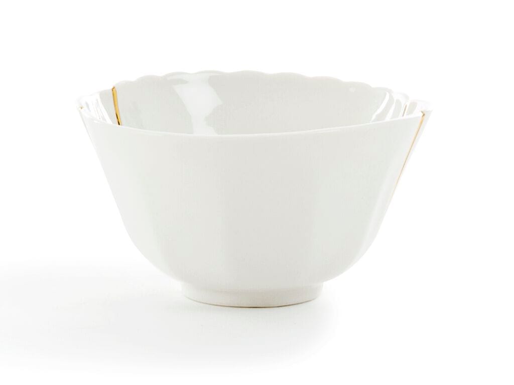 Фарфоровая и золотая чаша Seletti Kintsugi ARCH-00024500 - Вид №3