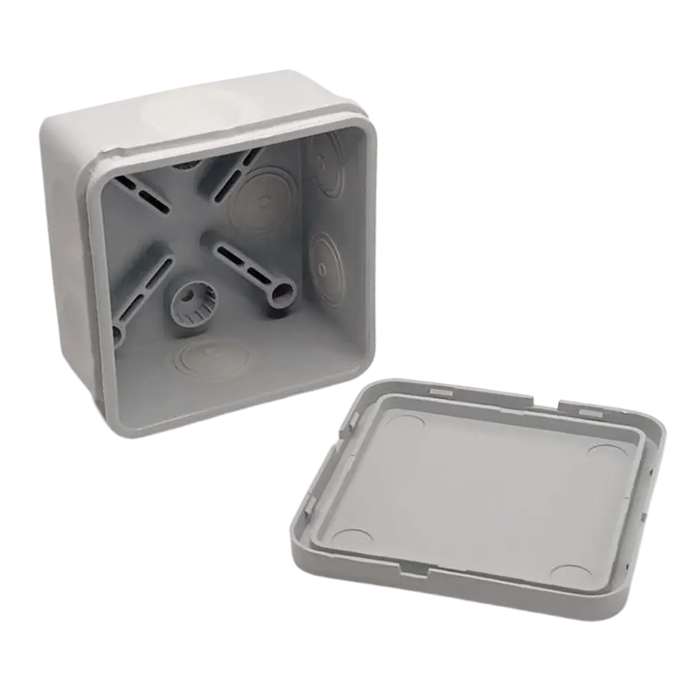 Распределительная коробка Mirkl 85×85×40 мм с 6 вводами и защитой IP66 89424704 STLM-1572215 - Вид №1