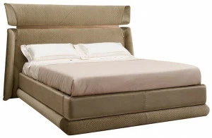 VOLPI Двуспальная кровать с мягким изголовьем Luigi volpi Lv-86003