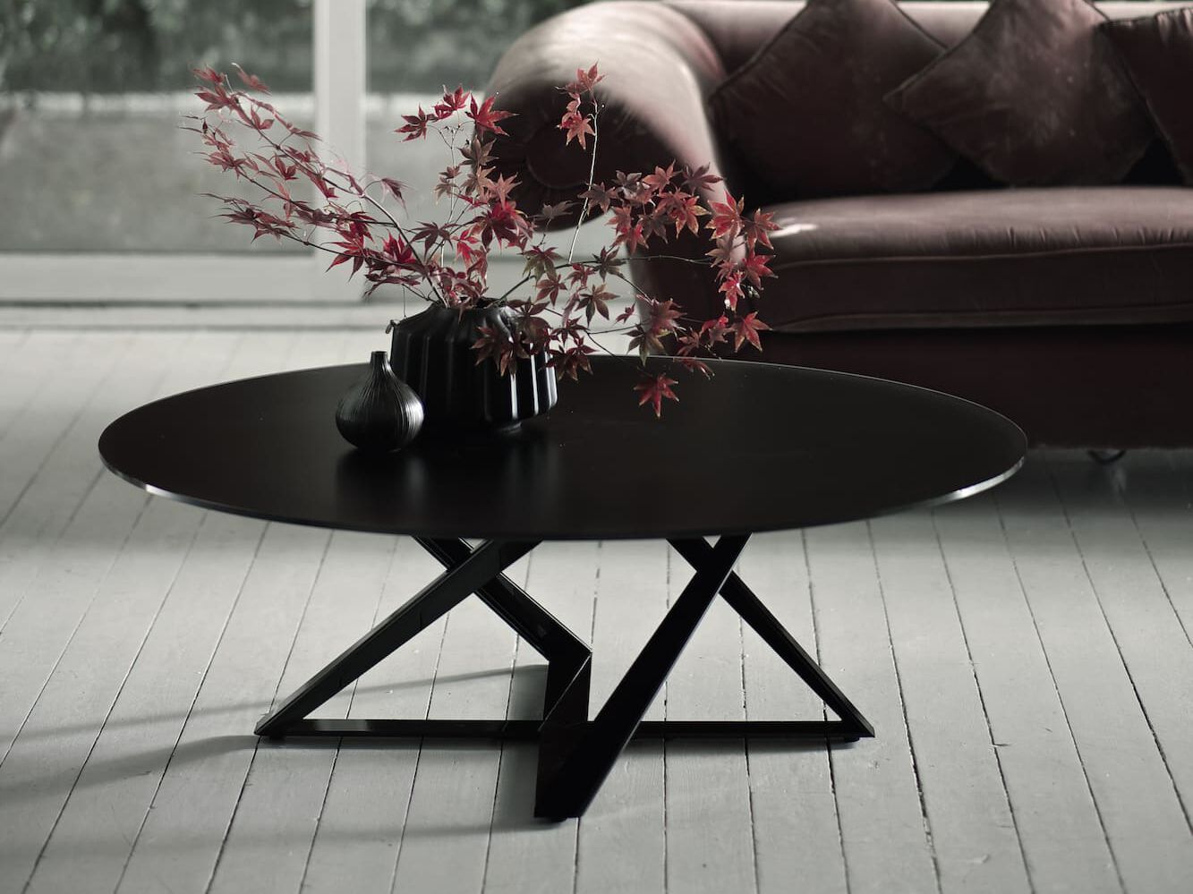 Журнальный столик из стали и хрусталя Bontempi Casa Millennium ARCH-00109219 - Вид №3