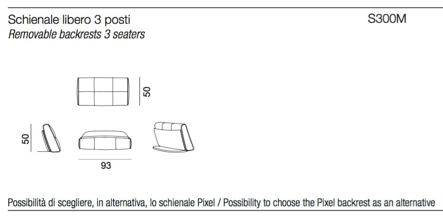 Секционный диван из ткани AERRE ITALIA Deneris Free ARCH-00020115 - Вид №6