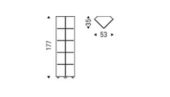 Витрина со встроенным освещением Cattelan italia ATELIER ARCH-00066810 - Вид №6