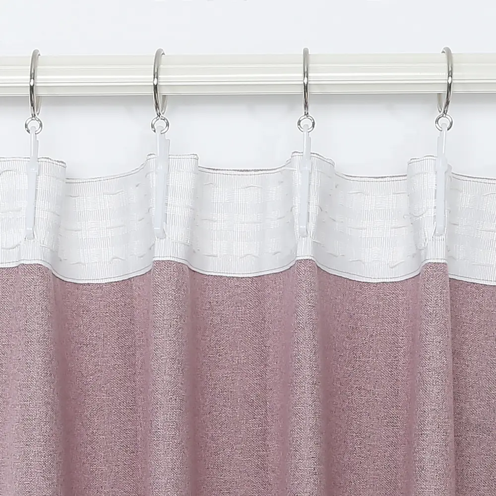 СТОЛИЦА ТЕКСТИЛЯ Штора Cashmere с ленточным креплением 200×300 см нежно-розовая 86792715 STLM-0071587 - Вид №3
