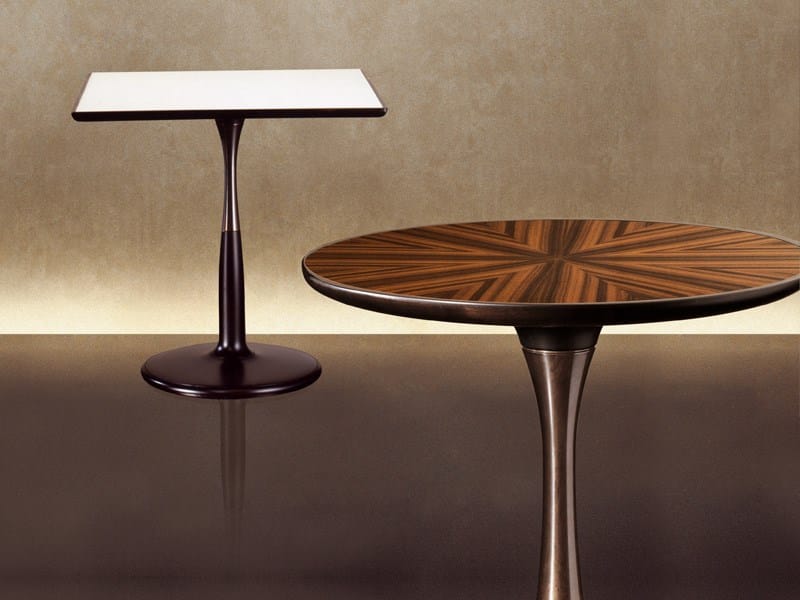 Круглый деревянный журнальный столик Giorgetti OTI ARCH-00078923 - Вид №1