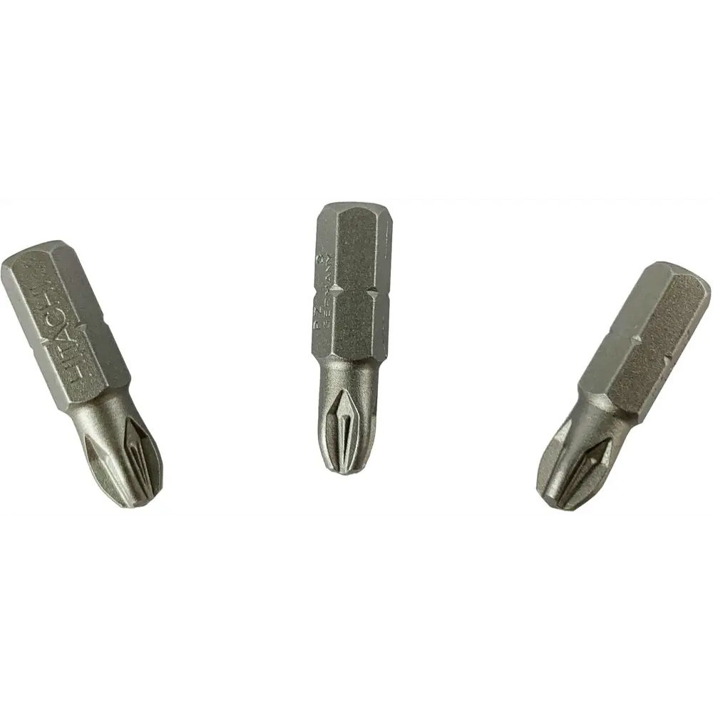 Бита крестовая Hitachi HTC-752274 PZ3x25 мм, 3 шт STLM-2079355