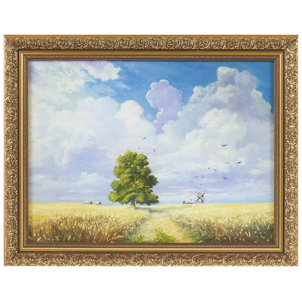 Картина в раме 30x40 см «Бескрайние просторы» 18853132 STLM-2067524 Santreyd 