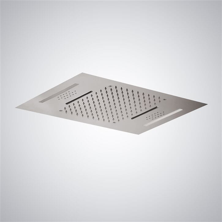 Светодиодная потолочная душевая головка из нержавеющей стали Fontana Showers Luxe Fontaine ARCH-00067354 - Вид №2