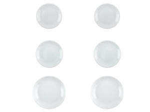 Набор фарфоровых тарелок