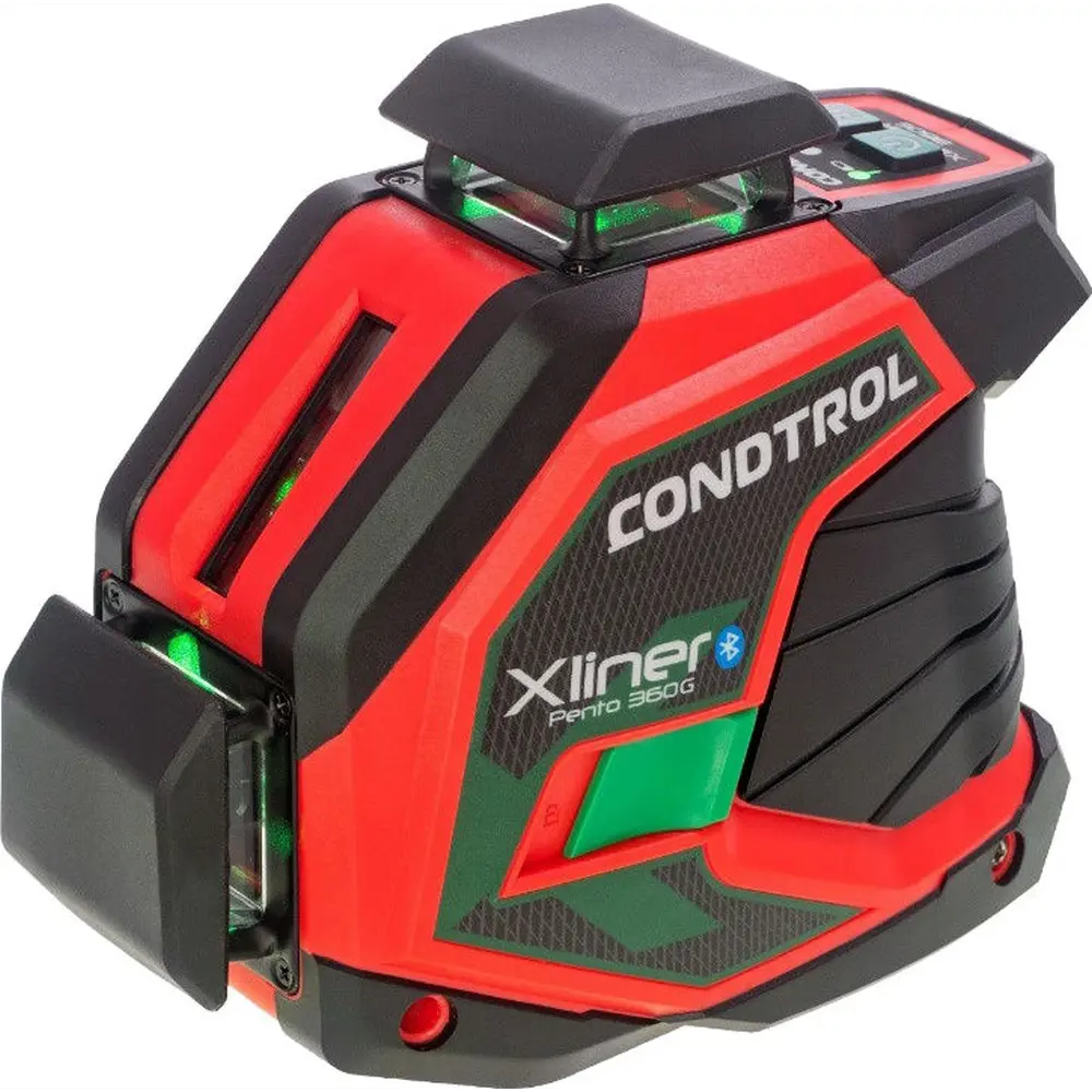 93801008 Лазерный нивелир Condtrol XLiner Pento 360G зеленый луч STLM-0571714